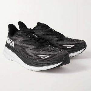 HOKA Clifton 9 Rubber-Trimmed
Mesh Running Sneakers men’s Size 1 2 D